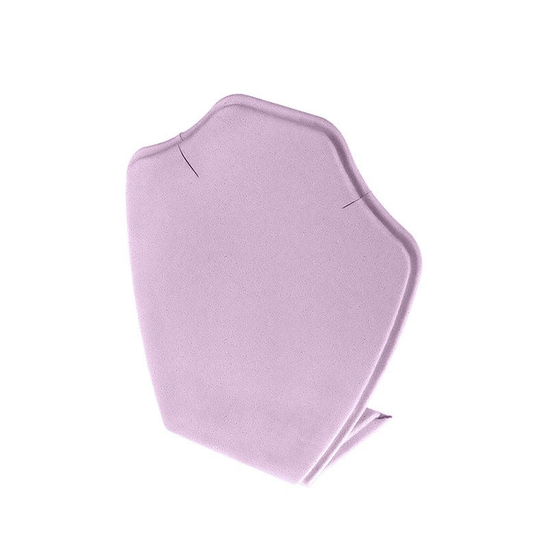 Expositor display personalizado en microfibra para joyeria bisuteria y joyas cd-c121-mf-97