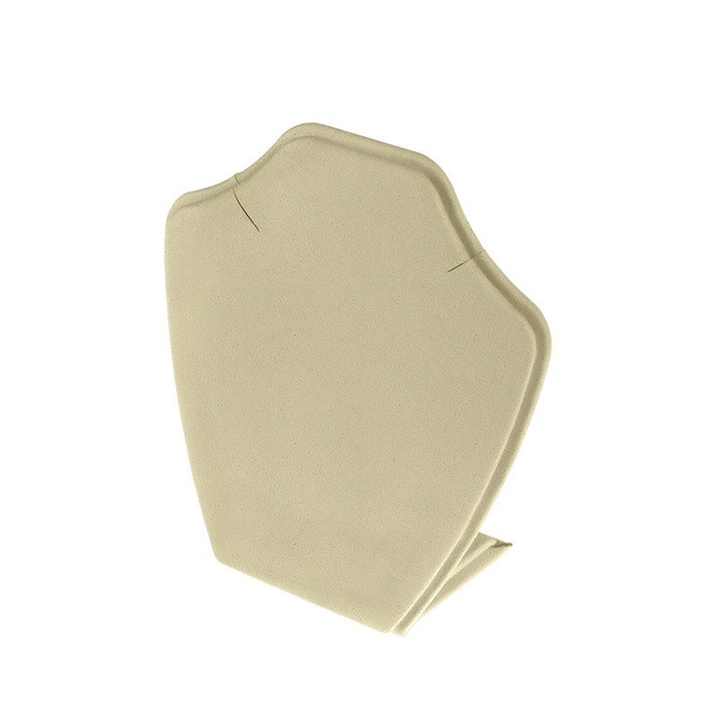 Expositor display personalizado en microfibra para joyeria bisuteria y joyas cd-c121-mf-435