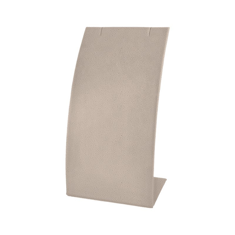 Expositor display personalizado en microfibra para joyeria bisuteria y joyas cd-c131-mf-297