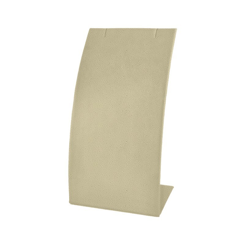 Expositor display personalizado en microfibra para joyeria bisuteria y joyas cd-c131-mf-435