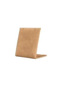 Expositor display personalizado en nappa para joyeria bisuteria y joyas cd-cg101-np174