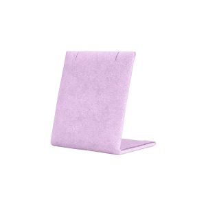 Expositor display personalizado en microfibra para joyeria bisuteria y joyas cd-c101-mf-97