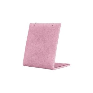 Expositor display personalizado en microfibra para joyeria bisuteria y joyas cd-c101-mf-530