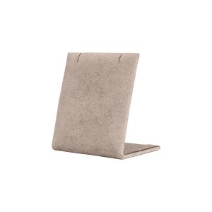 Expositor display personalizado en microfibra para joyeria bisuteria y joyas cd-c101-mf-362