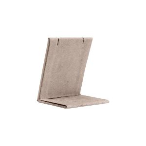 Expositor display personalizado en microfibra para joyeria bisuteria y joyas cd-c101-mf-362