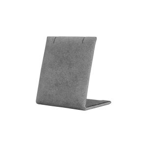 Présentoir personnalisé en microfibre pour bijoux cd-c101-mf-403