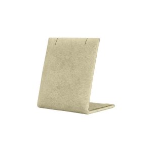 Expositor display personalizado en microfibra para joyeria bisuteria y joyas cd-c101-mf-435