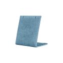 Custom microfiber display for jewelry cd-c101-mf-550