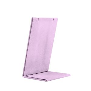 Expositor display personalizado en microfibra para joyeria bisuteria y joyas cd-c102-mf-97