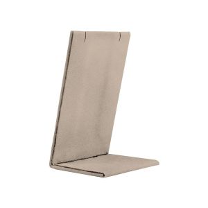 Expositor display personalizado en microfibra para joyeria bisuteria y joyas cd-c102-mf-297