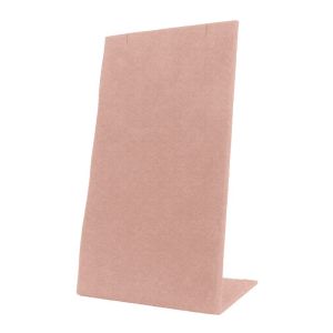 Expositor display personalizado en microfibra para joyeria bisuteria y joyas cd-c104-mf-101