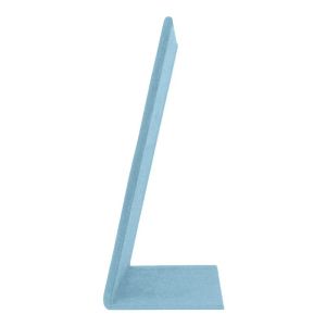 Expositor display personalizado en microfibra para joyeria bisuteria y joyas cd-c104-mf-550