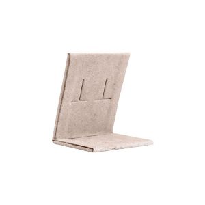 Présentoir personnalisé en microfibre pour bijoux cd-po111-mf-362
