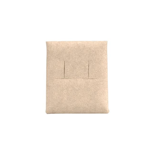 Présentoir personnalisé en microfibre pour bijoux cd-po111-mf-435