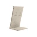 Custom display with Nappa finish for jewelry cd-po112-np50