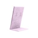 Présentoir personnalisé en microfibre pour bijoux cd-po112-mf-97