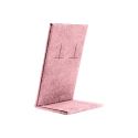 Présentoir personnalisé en microfibre pour bijoux cd-po112-mf-325