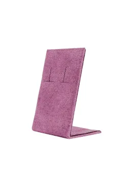 Expositor display personalizado en microfibra para joyeria bisuteria y joyas cd-po112-mf-112