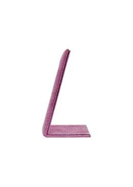 Expositor display personalizado en microfibra para joyeria bisuteria y joyas cd-po112-mf-112