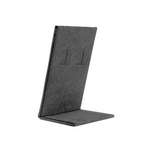 Présentoir personnalisé en microfibre pour bijoux cd-po112-mf-528