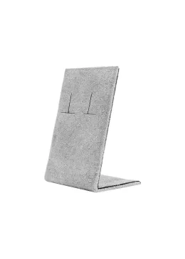 Expositor display personalizado en microfibra para joyeria bisuteria y joyas cd-po112-mf-393