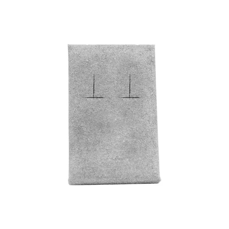 Expositor display personalizado en microfibra para joyeria bisuteria y joyas cd-po112-mf-393