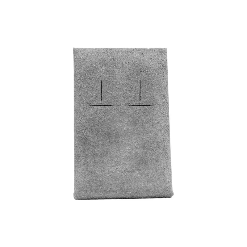 Expositor display personalizado en microfibra para joyeria bisuteria y joyas cd-po112-mf-403