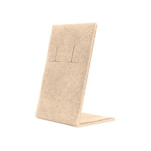 Espositore personalizzato in microfibra per gioielli cd-po112-mf-435