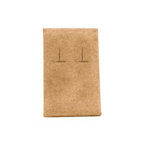 Présentoir personnalisé en microfibre pour bijoux cd-po112-mf-446