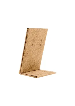 Expositor display personalizado en microfibra para joyeria bisuteria y joyas cd-po112-mf-446