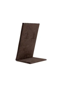 Expositor display personalizado en microfibra para joyeria bisuteria y joyas cd-po112-mf-503