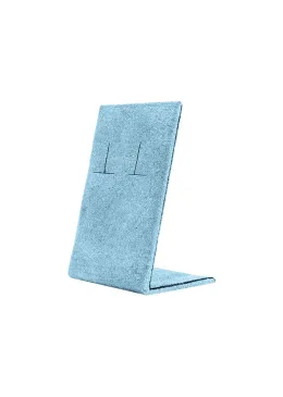 Expositor display personalizado en microfibra para joyeria bisuteria y joyas cd-po112-mf-550