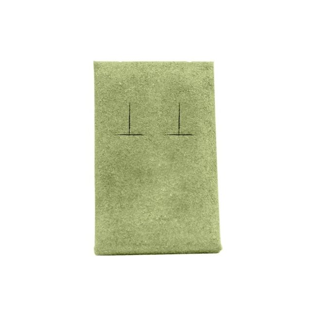 Présentoir personnalisé en microfibre pour bijoux cd-po112-mf-552