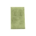 Présentoir personnalisé en microfibre pour bijoux cd-po112-mf-552