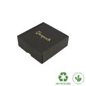 Boîtes d’expédition e-commerce personnalisables, noires 130 x 130 x 45 mm CE-130-N