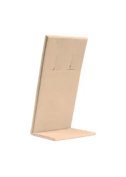 Expositor display personalizado en microfibra para joyeria bisuteria y joyas cd-po113-mf-435