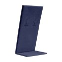 Expositor display personalizado en microfibra para joyeria bisuteria y joyas cd-po113-mf-525