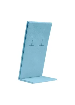 Expositor display personalizado en microfibra para joyeria bisuteria y joyas cd-po113-mf-550