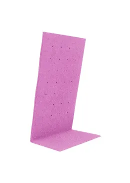 Expositor colgante display personalizado en velvet para joyeria bisuteria y joyas cd-p121-v29