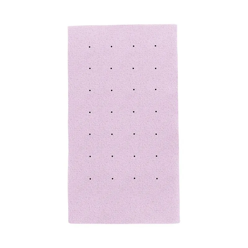 Expositor colgante display personalizado en velvet para joyeria bisuteria y joyas cd-p121-v38