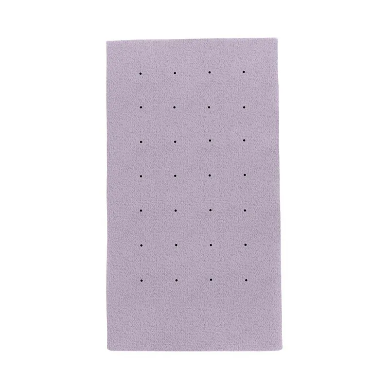 Expositor colgante display personalizado en velvet para joyeria bisuteria y joyas cd-p121-v40