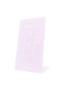 Expositor display personalizado en microfibra para joyeria bisuteria y joyas cd-p121-mf-97