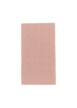 Expositor display personalizado en microfibra para joyeria bisuteria y joyas cd-p121-mf-101