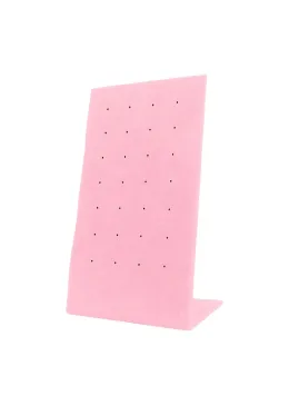 Expositor display personalizado en microfibra para joyeria bisuteria y joyas cd-p121-mf-530