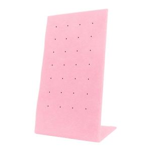 Présentoir personnalisé en microfibre pour bijoux cd-p121-mf-530