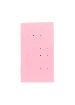 Expositor display personalizado en microfibra para joyeria bisuteria y joyas cd-p121-mf-530