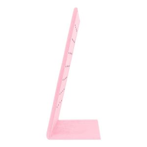 Expositor display personalizado en microfibra para joyeria bisuteria y joyas cd-p121-mf-530