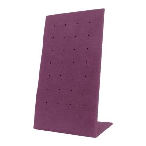 Expositor display personalizado en microfibra para joyeria bisuteria y joyas cd-p121-mf-112