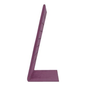 Expositor display personalizado en microfibra para joyeria bisuteria y joyas cd-p121-mf-112