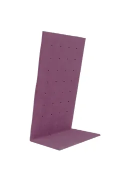 Expositor display personalizado en microfibra para joyeria bisuteria y joyas cd-p121-mf-112